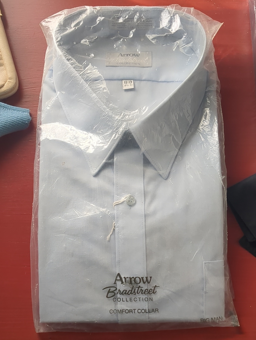 Arrow Bradstreet Light Blue Dress Shirt - Comfort Collar